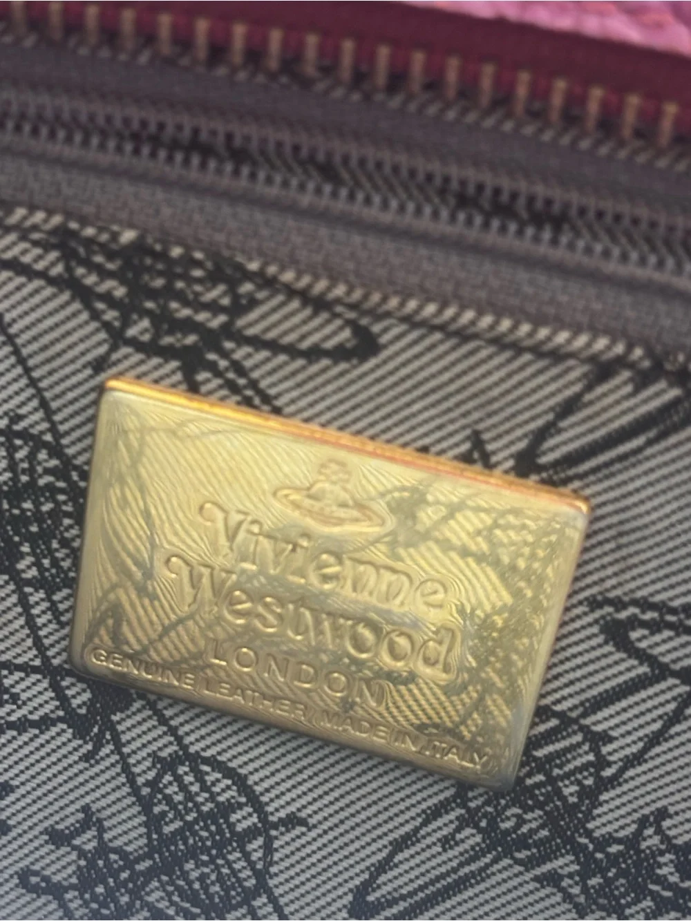 Vivienne Westwood Pink & Tan Yasmin Safari